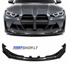 BMW G80 M3 G82 G83 M4 Carbon priekinio bamperio pažeminimas spoileris